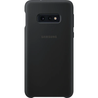 Afbeelding van Samsung silicone cover zwart voor Galaxy S10e