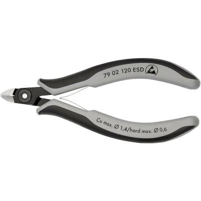 Afbeelding van Knipex Werk 79 02 120 ESD Zijkniptang Met facet mm