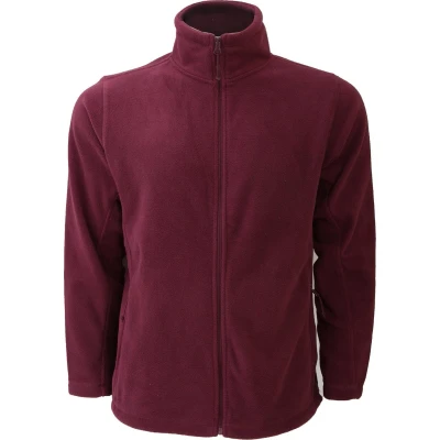 Afbeelding van Russell Heren Full Zip Outdoor Fleece Jacket (Bourgondië)