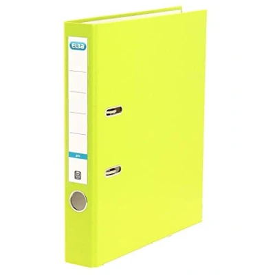 Afbeelding van Elba Smart Pro ordner, smal, kunststof, A4, 5 cm, lichtgroen