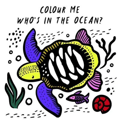 Afbeelding van Wee gallery badboekje colour me ocean