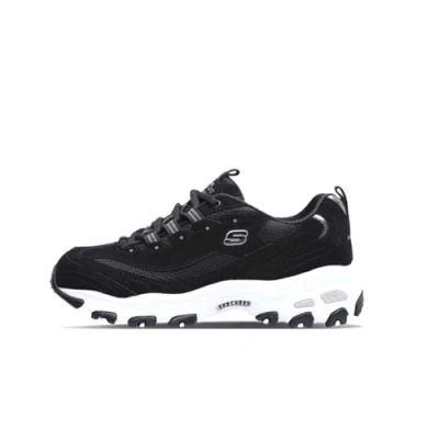 Afbeelding van Skechers D&#039;Lites Biggest Fan 11930 BLK, Vrouwen, Zwart, Sneakers, maat: 36,5