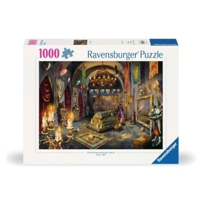 Afbeelding van Ravensburger puzzel Kasteel van een vampier Legpuzzel 1000 stukjes