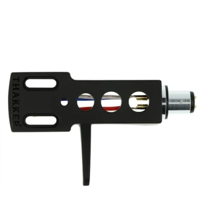Afbeelding van THAKKER HS 10 Lichtgewicht aluminium hoofdtelefoon Zwart EMS connector Inclusief hoofdtelefoonkabel
