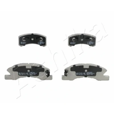 Afbeelding van ASHIKA 50 06 609 Remblokkenset Vooras DAIHATSU: Cuore 7, 6, Trevis, MITSUBISHI: Mirage / Space Star Hatchback