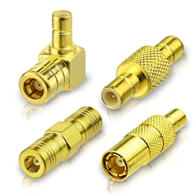 Afbeelding van Bingfu Dab Adapter Auto Antenne SMB naar Connector 4 Kit voor Radio Digitale Tuner FM Pioneer Clarion Kenwood Alpine JVC Blaupunkt