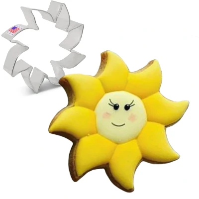 Afbeelding van Ann Clark Cookie Cutters Soleil koekjesvorm 10,2 cm