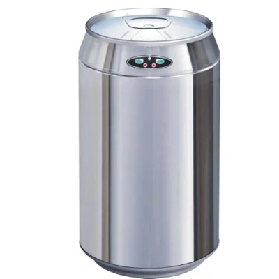 Image de Poubelle de cuisine automatique CAN Argent Acier inoxydable 30 L