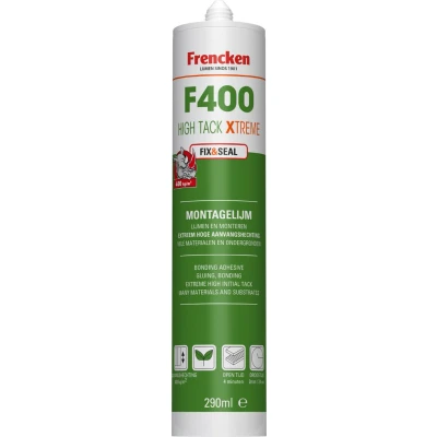 Afbeelding van Frencken F400 High Tack Xtreme 290ml Wit