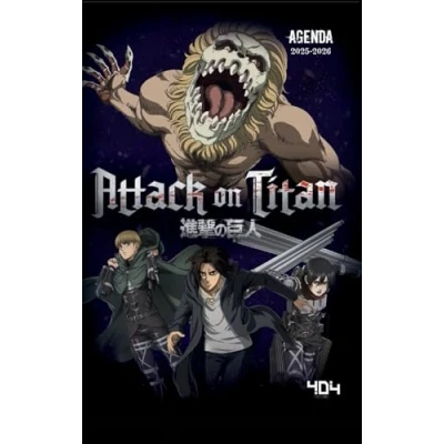 Afbeelding van AGENDA ATTACK ON TITAN 2025 2026