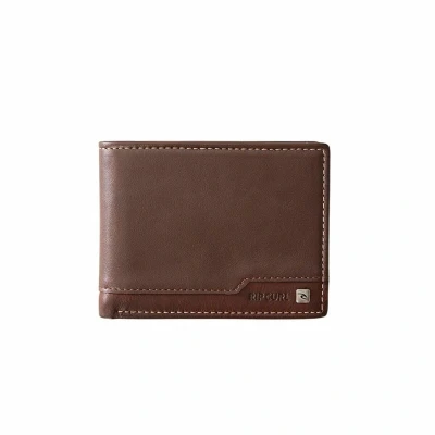 Afbeelding van Portefeuille Heren Rip Curl Ridge Pu All Day Donkerbruin