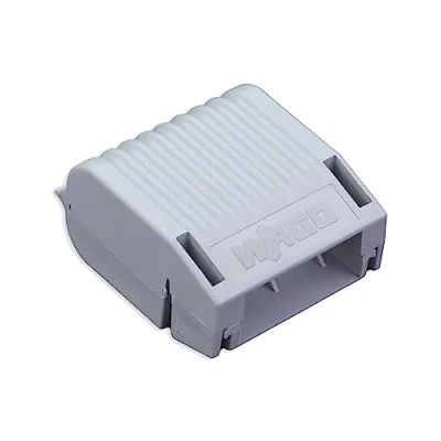 Afbeelding van WAGO Gelbox type 1, Serie 221 6mm2, zonder connector, grijs (4)