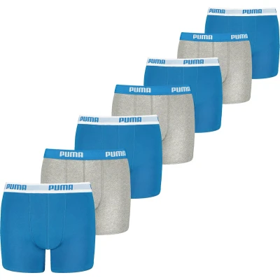Afbeelding van PUMA Set van 7 boxershorts voor jongens en kinderen, Blauw/Grijs