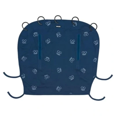 Afbeelding van Dooky Universal Cover Zonnedoek Kinderwagen Blue Cherry