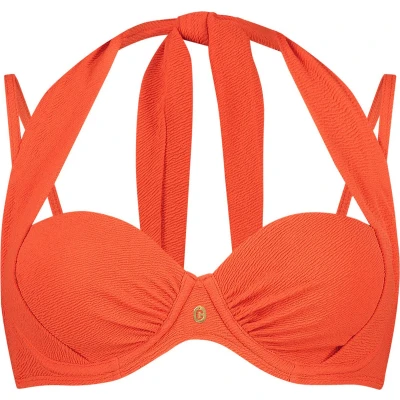 Afbeelding van ten Cate Bikini Top Snake Multiway Oranje 42D