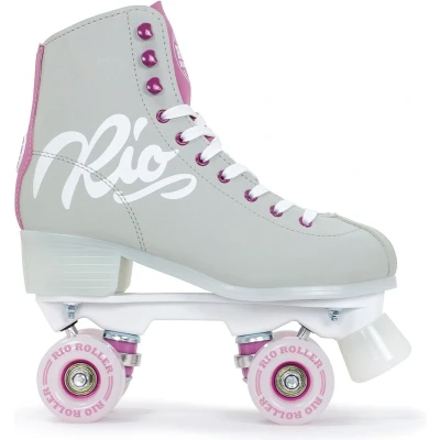 Afbeelding van Rio Roller Script rolschaatsen grijs / paars maat 42
