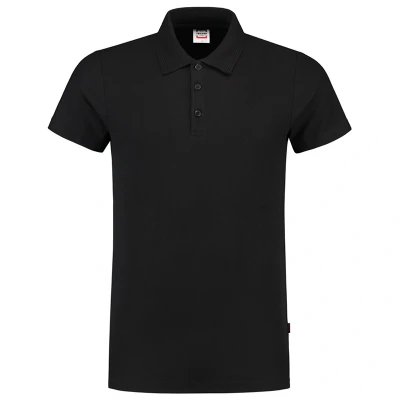 Afbeelding van Tricorp Poloshirt Casual 201005 180gr Slim Fit Zwart Maat 3XL