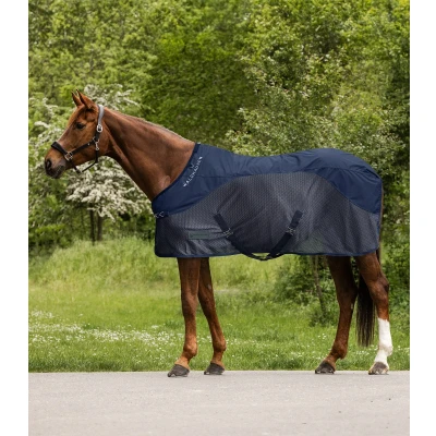 Image de Waldhausen Couverture Anti Mouches Comfort Dos Étanche Nightblue 115cm