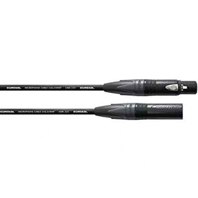 Afbeelding van Cordial CPM 1,5 FM XLR Verbindingskabel [1x bus 1x stekker] 1.50 m Zwart