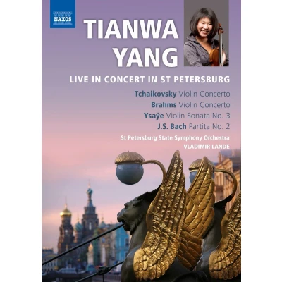 Afbeelding van Tianwa Yang, St. Petersburg Philharmonic Orchestra Violin Concerto, Op. 35 . Concerto In D, Op (DVD)