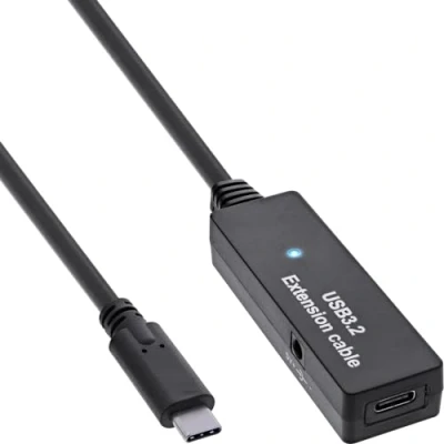 Afbeelding van InLine USB 3.2 Gen.1 Actieve Uitbreiding (5 m, Gen 1), kabel