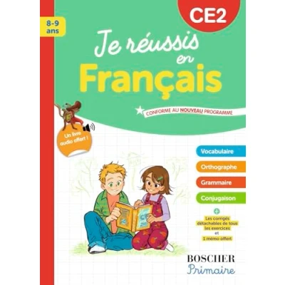 Afbeelding van JE REUSSIS EN FRANCAIS CE2 (+ LIVRE AUDIO OFFERT)