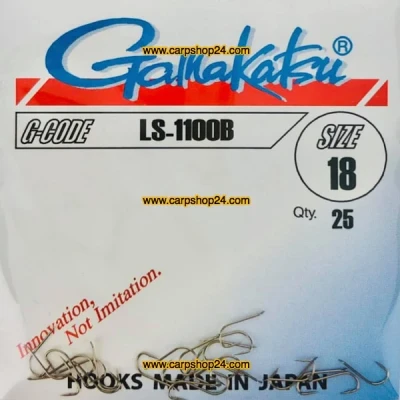 Afbeelding van Gamakatsu LS 1100 Bronze Haak Met weerhaak 5 Maten 18