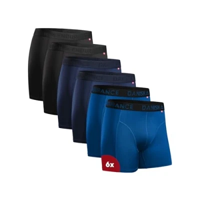 Afbeelding van DANISH ENDURANCE Sportonderbroeken Heren Quick Dry Sport Boxershorts 6 pack Meerkleurig Maat XXXL