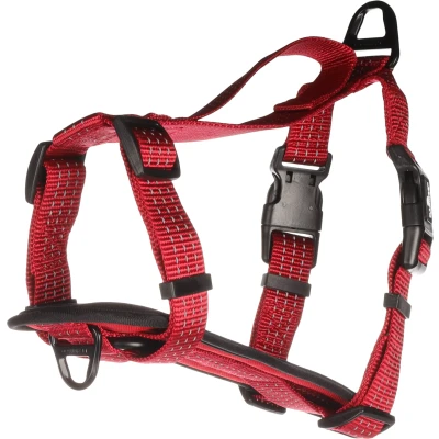 Afbeelding van Flamingo Zorba H harnas Honden Rood S 40 55cm 25mm 1st 134216