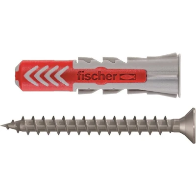 Afbeelding van FISCHER DUOPOWER PLUG 6X30 S 50 STUKS INCLUSIEF SCHROEVEN