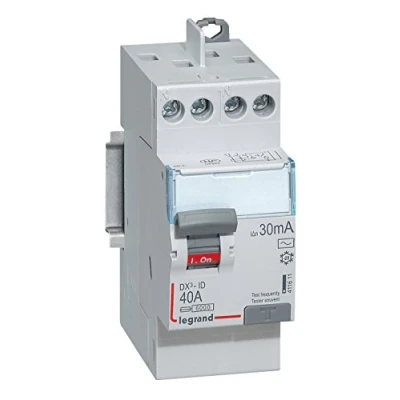Afbeelding van Legrand Leg411611 differentiaalschakelaar type AC 30 mA uitgangspunt hoog 2 m