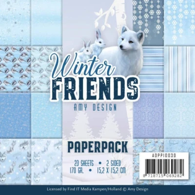 Afbeelding van Paperpack Winter Friends van Amy Design