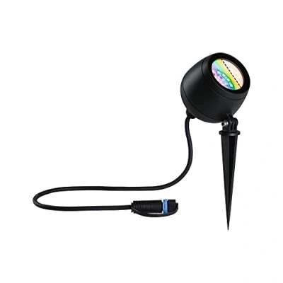 Afbeelding van Paulmann Kikolo 94769 Verlichtingssysteem Plug&amp;Shine LED tuinspot 6.2 W RGB Antraciet