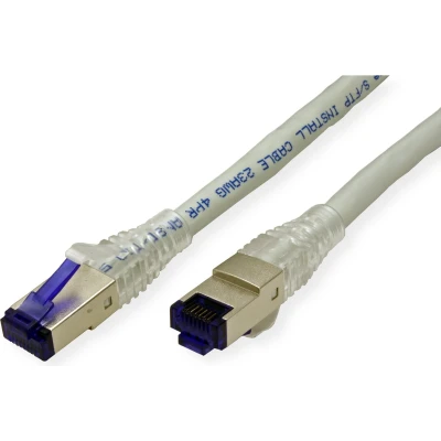 Afbeelding van ROLINE patchkabel Cat.6A (Klasse EA) S/FTP (PiMF), massief, grijs, 20 m