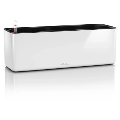 Afbeelding van Lechuza Cube Glossy Triple Wit hoogglans
