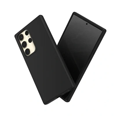 Afbeelding van RHINOSHIELD Hoesje compatibel met [Galaxy S23 Ultra] SolidSuit dunne hoes schokabsorberende technologie en premium matte afwerking klassiek zwart