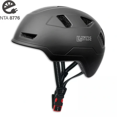 Afbeelding van Lynx Speed Pedelec Helm Zwart City Pro Fietshelm Large