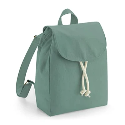 Afbeelding van Westford Mill EarthAware Organic Mini Rucksack WM881 Sage green