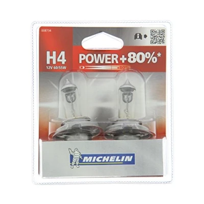 Afbeelding van Michelin 008734 Gloeilamp, verstraler H4 12V 60/55W P43t Halogeen VOLKSWAGEN: CADDY Alltrack IV Van, Polo V Hatchback, 4 Kasten