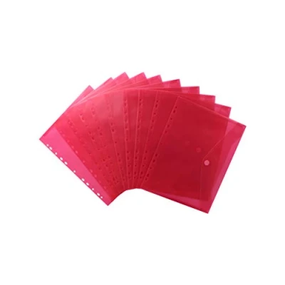 Afbeelding van EXXO HFP #35346 A4 Ringband Documententas Rood 10 stuks (1 pak @ stuks)