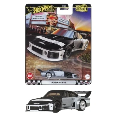 Afbeelding van Hot Wheels Car Culture: Team Transport JBL17, Auto, 3 jaar, Metaal, Zwart, Wit
