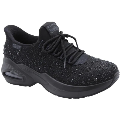 Afbeelding van Skechers Sneakers laag, Dames, Maat: 39, Zwart Schoenen