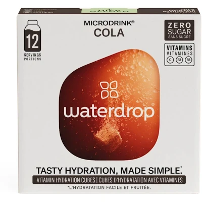 Afbeelding van Waterdrop Microdrink Cola 12ST