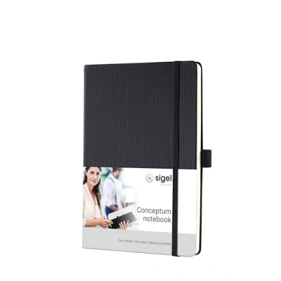 Afbeelding van Sigel Si Co109 Notitieboek Conceptum A5 Hardcover, Genummerde Pagina&#039;s,