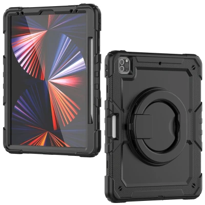 Afbeelding van Mobilize Rotating Defender Case Stand Function for Apple iPad Pro 12.9 (2018/2020/2021/2022) Black