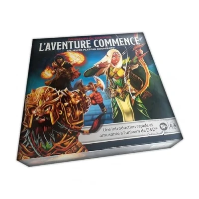 Image de Jeu classique Hasbro Gaming Dungeons et Dragons L&#039;aventure commence