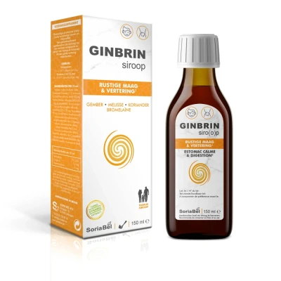 Afbeelding van Soria Natural Ginbrin Siroop 150ML