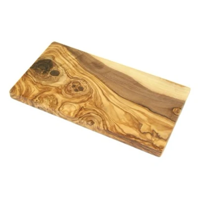 Afbeelding van Ontbijtplank van olijfhout ca. 25 x 15 cm