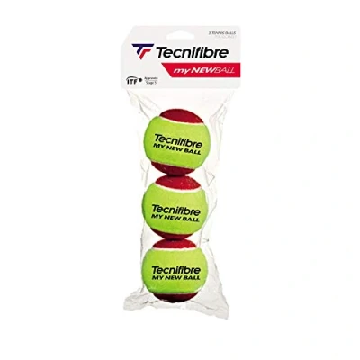 Afbeelding van Tecnifibre My New Ball Stage 3 Rood Tennisbal (3stuks)