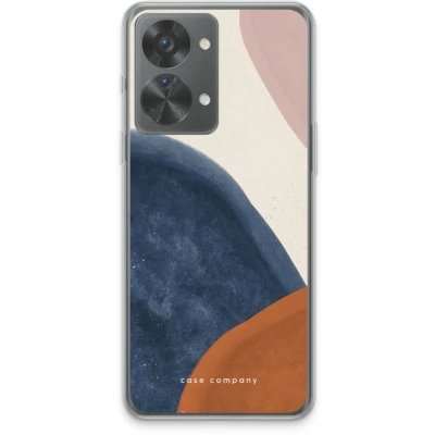 Afbeelding van Case Company® hoesje geschikt voor OnePlus Nord 2T Geo #1 Soft Cover Telefoonhoesje Bescherming aan alle Kanten en Schermrand